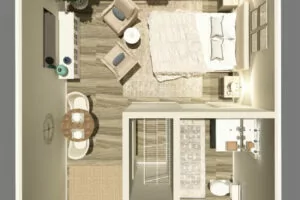 Calumet trace Senior Living floor plan